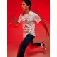 6. Men's regular printed T-shirt 4F 4FRAW26TTSHM4470-10S