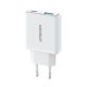 5. Joyroom JR-TCF14 20W USB-A USB-C Super Slim Wall Charger - White