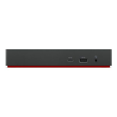 4. Lenovo ThinkPad USB-C Universal Docking Station EU Docking Station Ethernet LAN (RJ-45) Ports 1 Number of VGA (D-Sub) Ports 1 Number of DisplayPorts 2 Number of USB 3.0 (3.1 Gen 1) Type-C Ports 1 Number of USB 3.0 (3.1 Gen 1) Ports 3