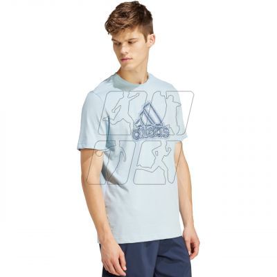 4. adidas Growth Badge Graphic T-shirt M IW1160