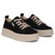 16. Leather platform sneakers black Filippo DP6122