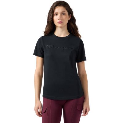 7. Champion SS Tee Women's Black 118382 KK001