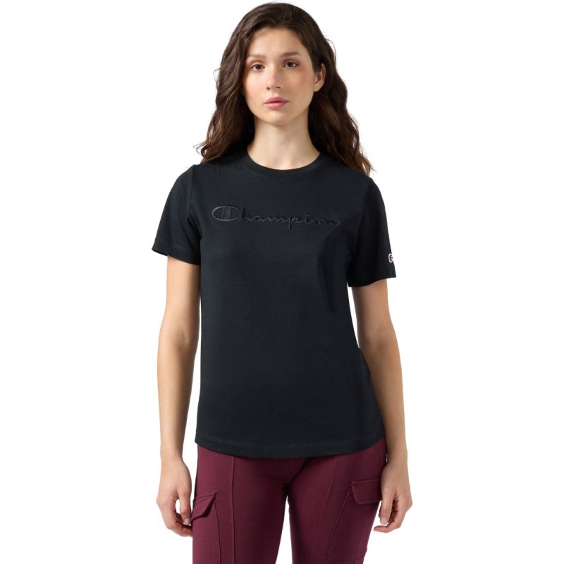 7. Champion SS Tee Women's Black 118382 KK001