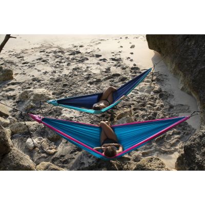 2. Ticket to The Moon King Size Hammock - blue