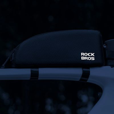 9. Rockbros Top Tube Frame Bag 0.9l - Black