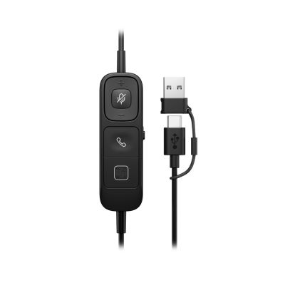 80. HP Poly Mission 815 Monaural USB Wired Headset