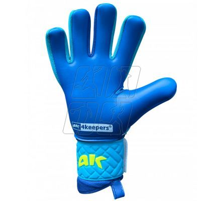 3. 4Keepers Soft Azur NC Jr S929233 goalkeeper gloves