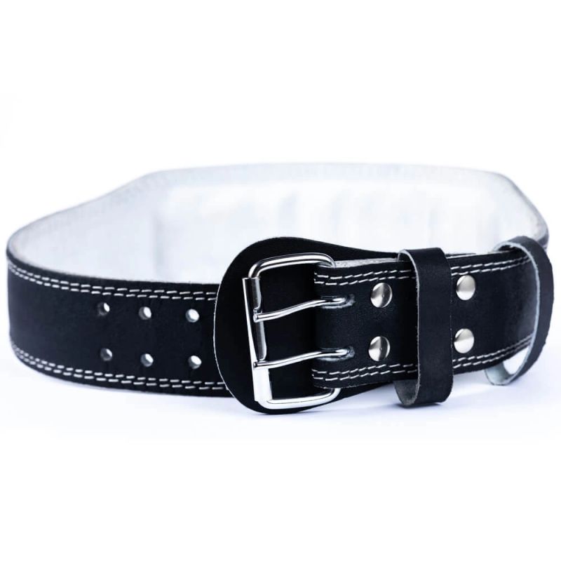 7. Leather bodybuilding belt DBX-WB-3-M