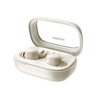 4. Joyroom JR-TS1 Cozydots Series Wireless TWS Headphones for Sleeping ANC Bluetooth 5.3 - White