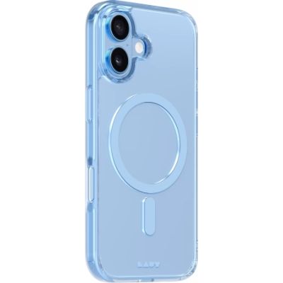 3. Laut Crystal Fluro MagSafe Case for iPhone 17 - Blue