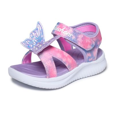 2. Skechers Kids' Sandals JUMPSTERS SANDAL BUTTERFLY BRITES 303109N LVMT