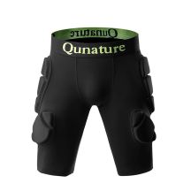 Qunature Ski Hip Protectors - Advanced XL Skis Snowboard Skates - Black