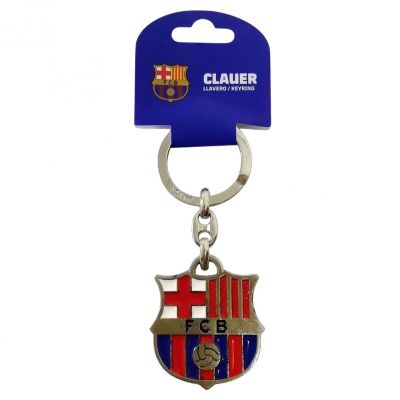 3. FC Barcelona original coat of arms keychain licensed B6005
