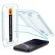 10. Spigen Glas.tR EZ Fit Tempered Glass for iPhone 16 Pro / 17 / 17 Pro - 2 pcs.