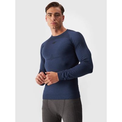 Men's seamless thermal underwear (top) 4F 4FWAW24USEAM174-31M