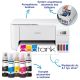 4. Epson EcoTank L3276 WiFi WHITE multifunction printer