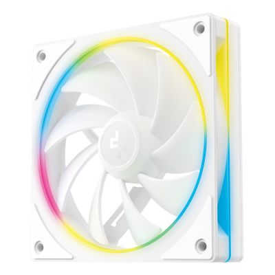 2. DeepCool FL12 SE WH 3IN1 Computer Case 12cm Fan White