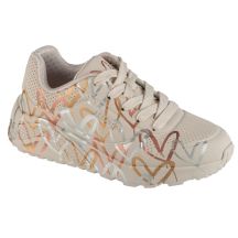 Skechers JGoldCrown: Uno Lite - Metallic 314067L-NTMT White 29