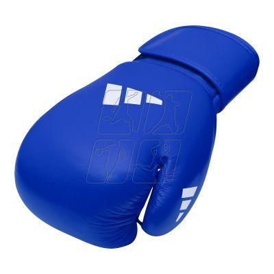 20. IBA approved adidas tournament boxing gloves blue