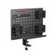 3. Activejet APB-002B Desk Organizer. Rotating perforated board. Matte black.