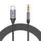 5. Tech-Protect UltraBoost audio USB-C / 3.5mm mini jack cable 1 m - black