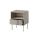 2. TRESSE bedside table 2 pcs 44x40x53 cashmere matt