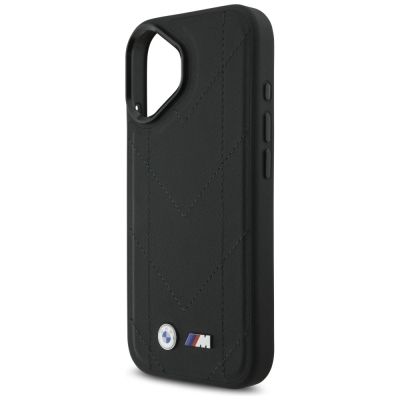 6. BMW M Quilted Logo MagSafe iPhone 17 Case - Black