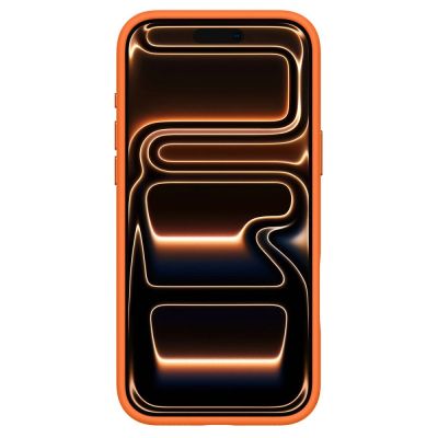 4. Spigen Silicone Fit Mag Case for iPhone 17 Pro - Orange