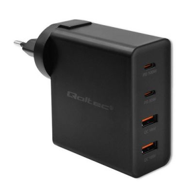 2. Qoltec GaN POWER PRO wall charger