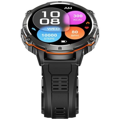 9. Smartwatch Gravity Black Strap + Bracelet GT42-1