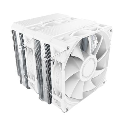 8. Montech NX600 Processor Air Cooler 12 cm White 1 pc.