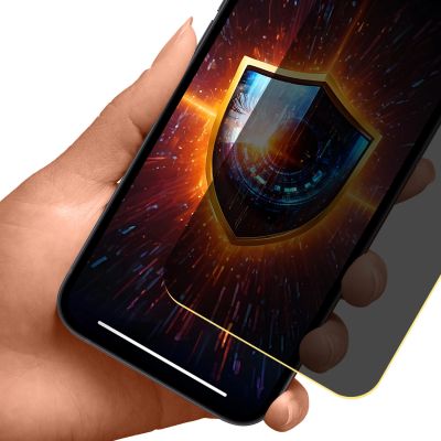 7. Privacy film matte 3mk Silky Matt Privacy for iPhone 13 / 13 Pro