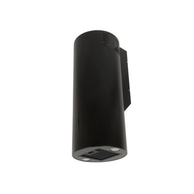 MAAN Elba 2 W 731 black wall-mounted tube hood