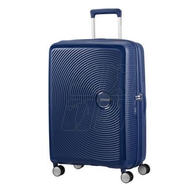 Soundbox suitcase medium American Tourister - midnight navy