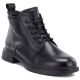 5. Women's leather ankle boots insulated black Vinceza 39953