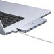 5. Baseus UltraJoy Series 6-in-1 USB-C 40 Gb/s USB 3.0 HDMI 4K USB Hub with SD and microSD Reader - Gray