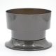 2. STABLE DECORATIVE GRAVE FLOWER POT 15 CM BLACK