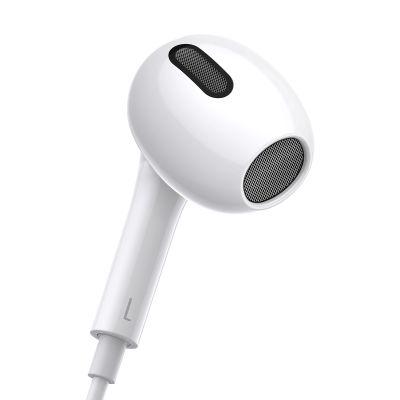 6. Baseus Encok H17 3.5mm minijack wired headphones white (NGCR020002)