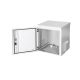 58. Digitus 19" 12U 600x600 wall-mounted network cabinet, solid door, gray, undivided, assembled, IP55, 100kg