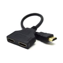 GEMBIRD DSP-2PH4-04 Adapter (HDMI M - 2x HDMI F; 0.20m; black)