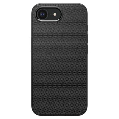 3. Spigen Liquid Air Mag MagSafe Case for iPhone 16e / 17e - Matte Black