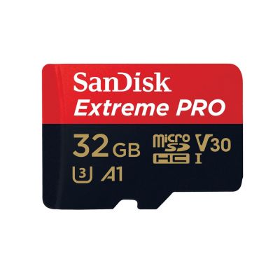 7. SanDisk Extreme Pro SDSQXCG-032G-GN6MA (32GB; Class U3) Memory Card