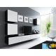 3. VIGO square display cabinet 50/50/30 black/white gloss
