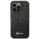 3. Guess Glitter Script Case for iPhone 14 Pro - Black