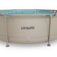 10. VIRTUFIT ROUND POOL 244 CM WITH FILTER PUMP BEIGE