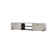 TV cabinet SOHO 180x43x37 cashmere+black