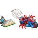3. LEGO Marvel Spiderman 11206 Spidey on a Motorcycle vs. Rhino