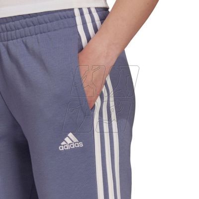 6. Adidas Essentials French Terry 3-Stripes Pants W H42011