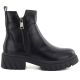 2. Women’s black block-heel and platform ankle boots M.Daszyński