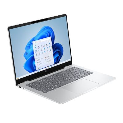16. HP OmniBook 7 AI 14-fr0003nw Intel Core Ultra 5 225U Laptop 35.6 cm (14") 2K 16 GB LPDDR5-SDRAM 512 GB SSD Wi-Fi 6E (802.11ax) Windows 11 Pro AI PC Silver
